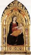 Niccolo di Pietro Gerini Madonna and Child oil painting reproduction